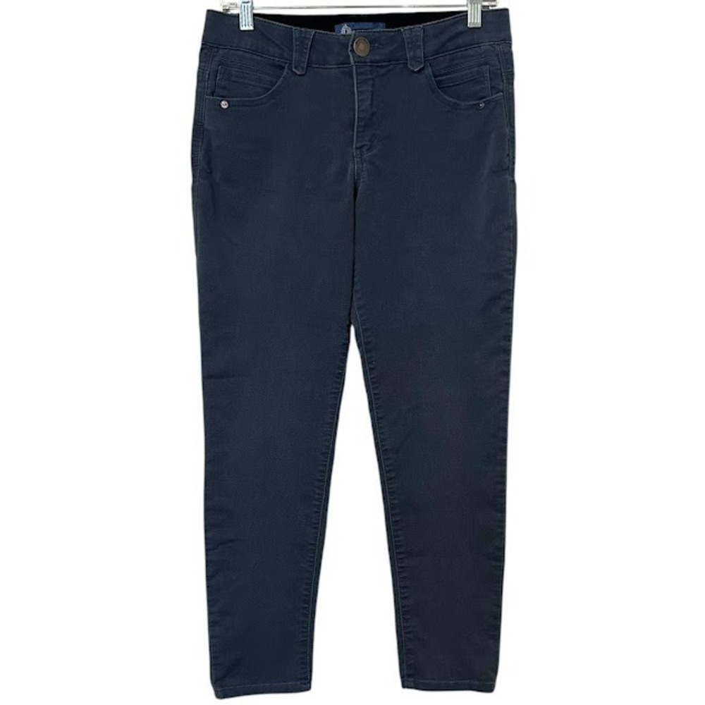 Democracy Ab Technology "Ab"solution Blue Gray Skinny Pants Womens 6‎